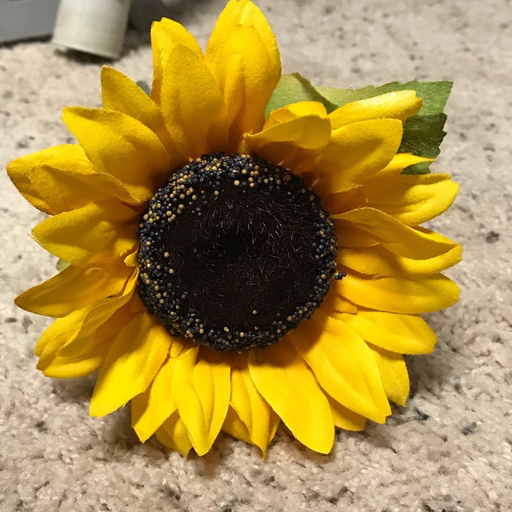 Sunflowers and greenery